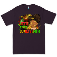 Plum Little miss Juneteenth Premium Tee - FaDigitalArtStudio