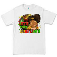White Little miss Juneteenth Premium Tee - FaDigitalArtStudio