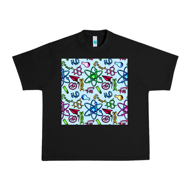 Science Teacher Seamless Pattern Urban Heavy Tee by BundleAndBundleShop | Teevron