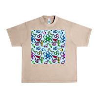 French Oak Science Teacher Seamless Pattern Urban Heavy Tee - BundleAndBundleShop