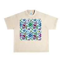 Sandshell Science Teacher Seamless Pattern Urban Heavy Tee - BundleAndBundleShop