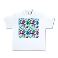 White Science Teacher Seamless Pattern Urban Heavy Tee - BundleAndBundleShop