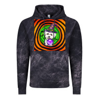 Cloud Black halloween bichons frise dog Vintage Hoodie - LillyAllenDesigns