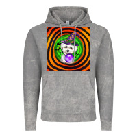 Cloud Rock halloween bichons frise dog Vintage Hoodie - LillyAllenDesigns