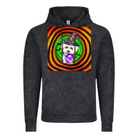 Halloween Bichons Frise Dog Vintage Hoodie | Teevron