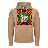 Vintage Coffee halloween bichons frise dog Vintage Hoodie - LillyAllenDesigns