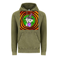 Vintage Olive halloween bichons frise dog Vintage Hoodie - LillyAllenDesigns