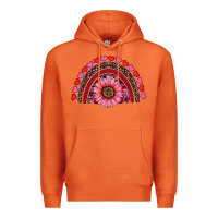 Carrot valentine's day sunflower rainbow Premium Hoodie - RanaPortraitStore