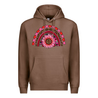 Chestnut valentine's day sunflower rainbow Premium Hoodie - RanaPortraitStore