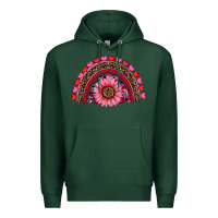 Sports Green valentine's day sunflower rainbow Premium Hoodie - RanaPortraitStore