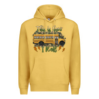 Antique Gold this is how i roll school bus camouflage Premium Hoodie - Artiststas