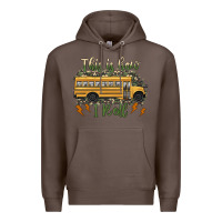Coffee this is how i roll school bus camouflage Premium Hoodie - Artiststas