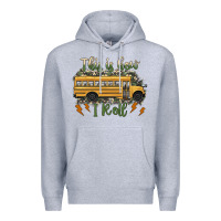 Heather Grey this is how i roll school bus camouflage Premium Hoodie - Artiststas