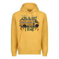Mustard this is how i roll school bus camouflage Premium Hoodie - Artiststas