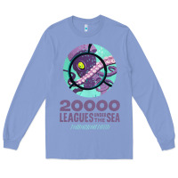 Colony Blue 20000 leagues under the sea   movie Long Sleeve Tee - DesigneFamous