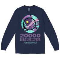 Navy 20000 leagues under the sea   movie Long Sleeve Tee - DesigneFamous