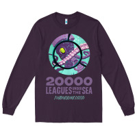 Plum 20000 leagues under the sea   movie Long Sleeve Tee - DesigneFamous
