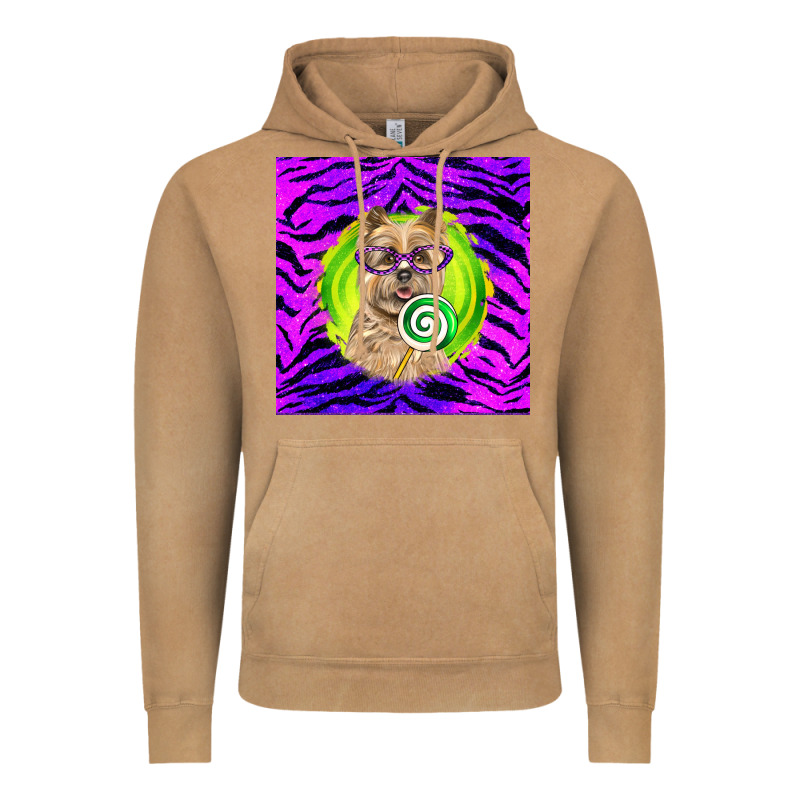 Halloween Cairn Terrier Dog Vintage Hoodie by LillyAllenDesigns | Teevron