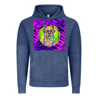Vintage Denim Halloween Cairn Terrier Dog Vintage Hoodie - LillyAllenDesigns