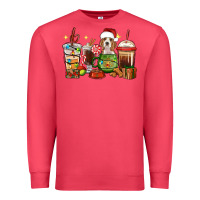 Cardinal Christmas coffee cups with Beagle Premium Sweatshirt - RanaPortraitStore
