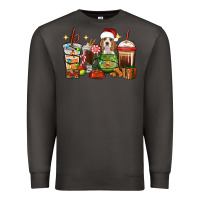 Smoke Christmas coffee cups with Beagle Premium Sweatshirt - RanaPortraitStore