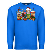 True Royal Christmas coffee cups with Beagle Premium Sweatshirt - RanaPortraitStore