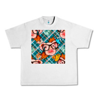 Lunar Rock fall pig seamless pattern Urban Heavy Tee - BundleAndBundleShop