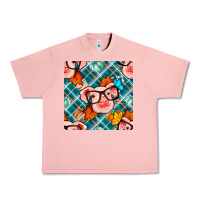 Salmon fall pig seamless pattern Urban Heavy Tee - BundleAndBundleShop