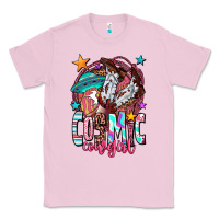 Bubblegum Pink cosmic cowgirl Classic Tee - OliviaCreatesArt