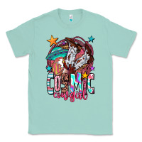 Seafoam cosmic cowgirl Classic Tee - OliviaCreatesArt