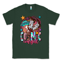 Sports Green cosmic cowgirl Classic Tee - OliviaCreatesArt