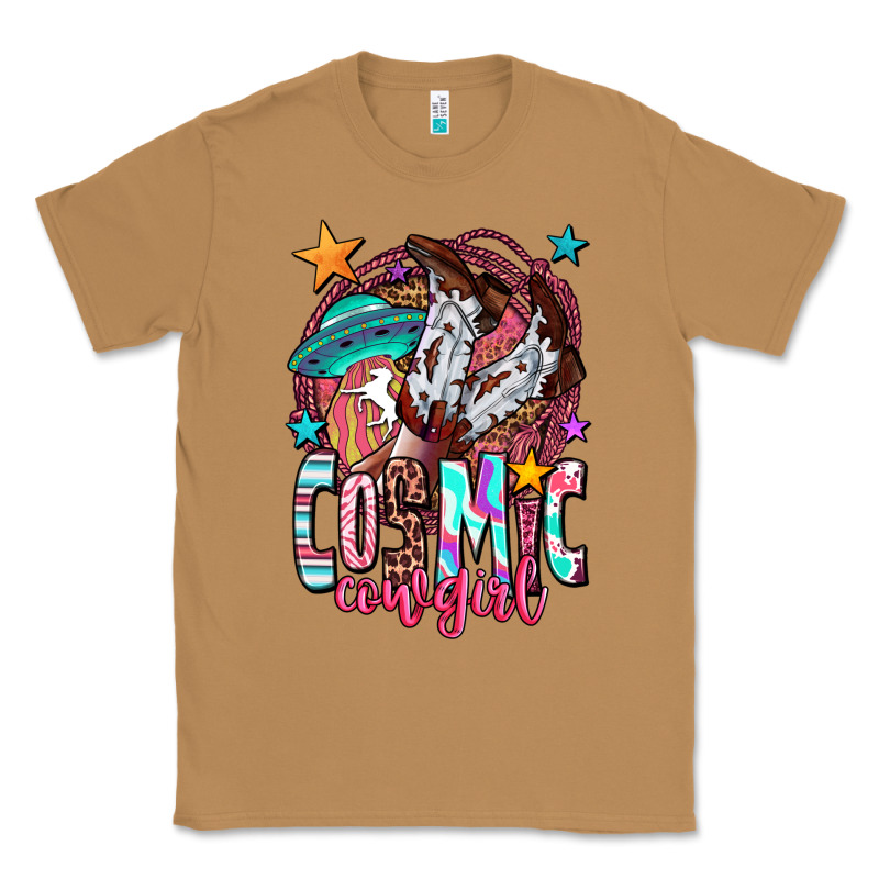 Cosmic Cowgirl Classic Tee by OliviaCreatesArt | Teevron
