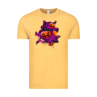 Vintage Mustard halloween pumpkin patch  3 Vintage Tee - BundleAndBundleShop