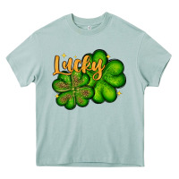 Arona St. Patrick's Lucky and shamrock Heavy Core Tee - OliviaCreatesArt
