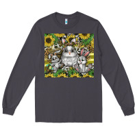 Smoke easter Long Sleeve Tee - CowhideDigitalArt