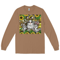 Toasted Coconut easter Long Sleeve Tee - CowhideDigitalArt