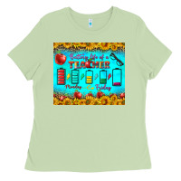 Matcha Battery Life Of A Teacher Tumbler Ladies Tee - BundleAndBundleShop