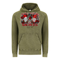 Vintage Olive chillin with my gnomies Vintage Hoodie - SublimationCraftShop