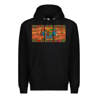 Black i teach au some kids license plate Premium Hoodie - Artiststas