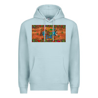 Blue Mist i teach au some kids license plate Premium Hoodie - Artiststas