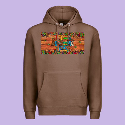 I Teach Au Some Kids License Plate Premium Hoodie Designed By Artiststas