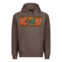 Coffee i teach au some kids license plate Premium Hoodie - Artiststas
