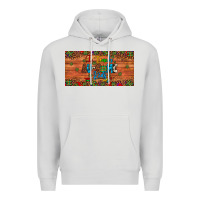 Dove Grey i teach au some kids license plate Premium Hoodie - Artiststas