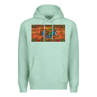 Seafoam i teach au some kids license plate Premium Hoodie - Artiststas