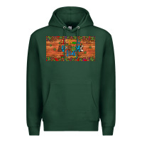 Sports Green i teach au some kids license plate Premium Hoodie - Artiststas