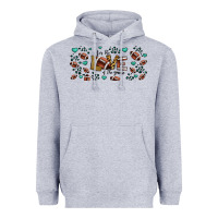 Heather Grey for the love of the game American football Heavyweight Hoodie - Jasminsmagicworld
