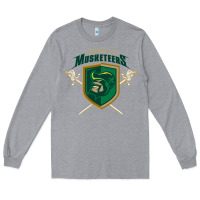 Heather Grey sioux city musketeers Long Sleeve Tee - DesigneFamous
