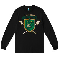 Black sioux city musketeers Long Sleeve Tee - DesigneFamous