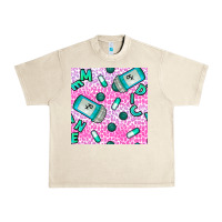 Sandshell Western Medicine Seamless Pattern Urban Heavy Tee - BundleAndBundleShop
