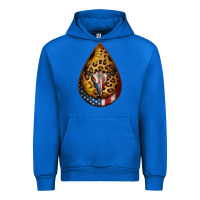 Cobalt american sunflower bullskull teardrop earrings Urban Hoodie - Jasminsmagicworld